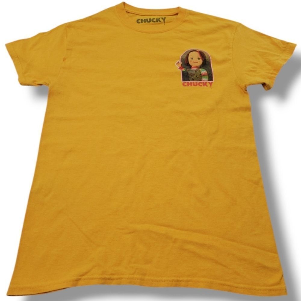 Chucky Shirt Size Small Good Guys He'll Be Your Friend 'Til The End! Graphic Tee